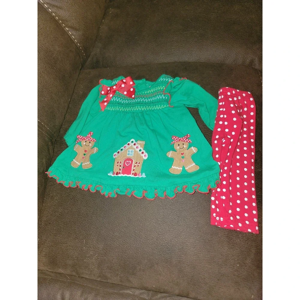 Goodlad Christmas holiday gingerbread house and men size 6‎ months